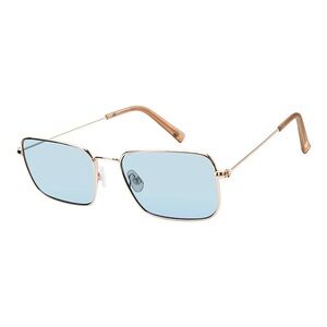 🆕 Juicy Couture Jonnie Sunglasses In Shiny Gold with Blue Lenses